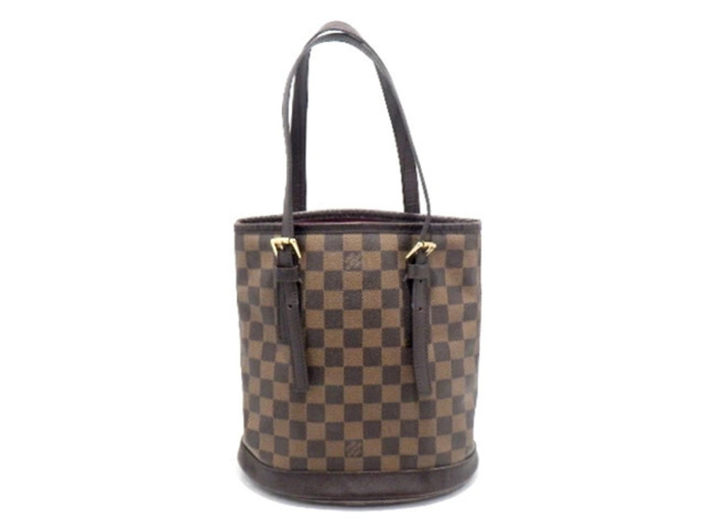 LOUIS VUITTON Bag Tote Bucket Mare Damier